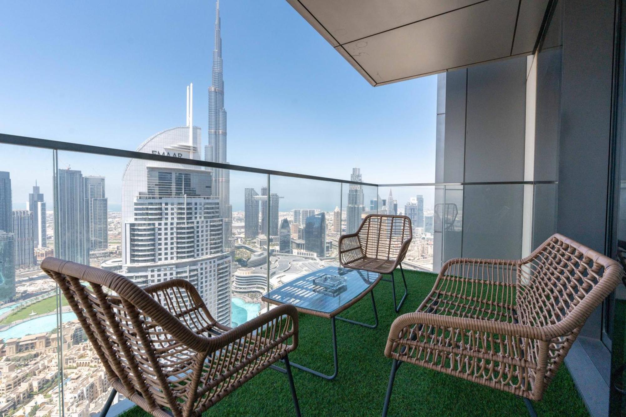 Lux Apt-Burj View Opp. Dxb Mall Dubai Luaran gambar