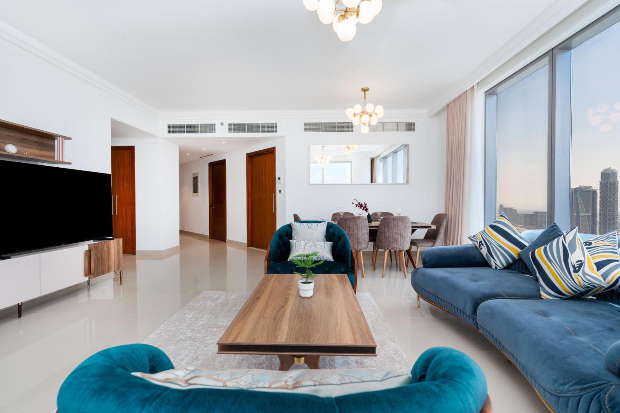 Lux Apt-Burj View Opp. Dxb Mall Dubai Luaran gambar