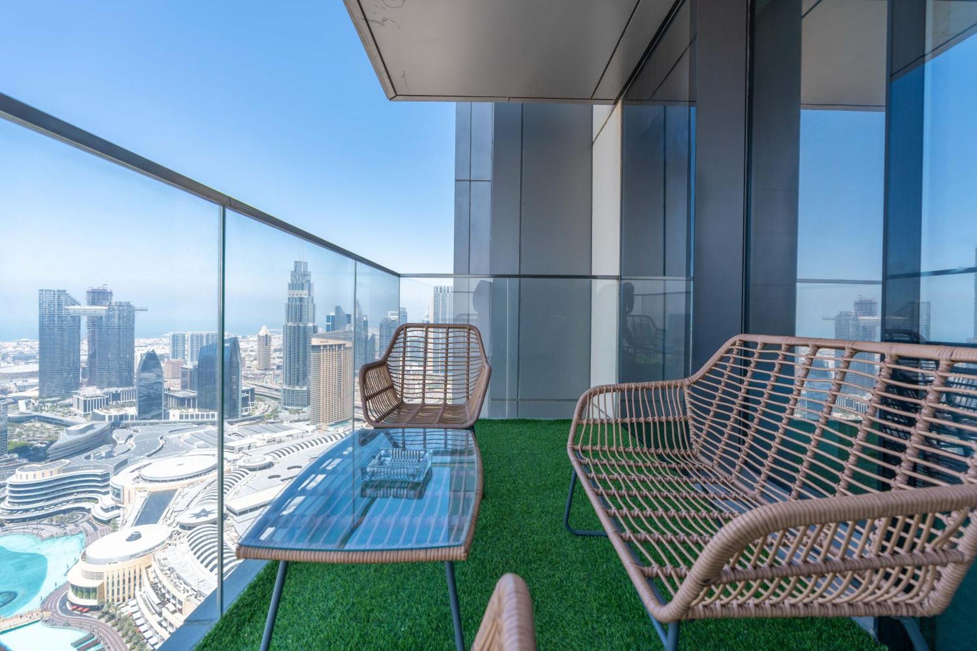 Lux Apt-Burj View Opp. Dxb Mall Dubai Luaran gambar