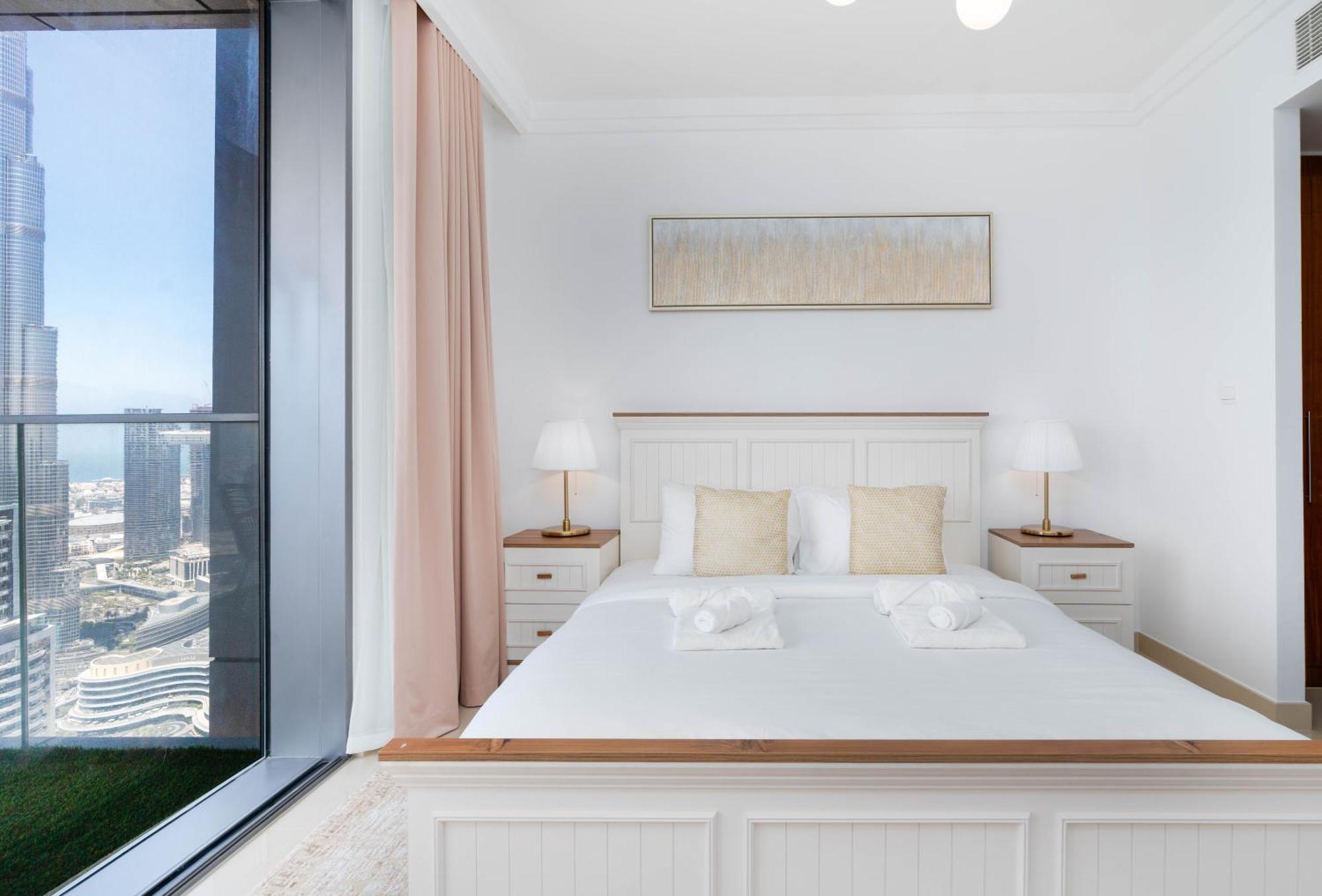 Lux Apt-Burj View Opp. Dxb Mall Dubai Luaran gambar